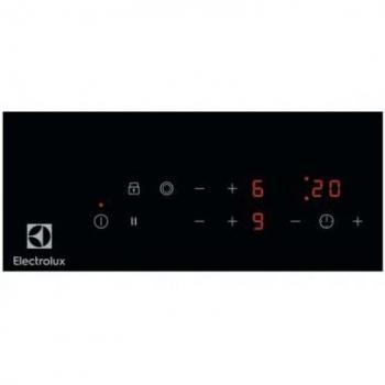 Placa Vitrocerámica Encastrable Electrolux LHR3233CK - Dominó 2 Fuegos, Negro, 29 cm