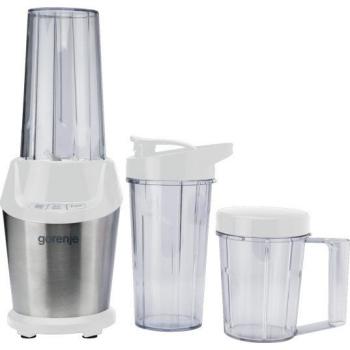 Licuadora Gorenje BN1000E, 1000W, Tritan, 0.75L, Función de trituración de hielo, Blanca
