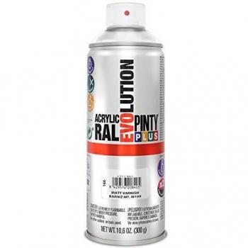 Pintura spray Acrílica Barniz Mate PINTYPLUS EVOLUTION 520cc Matt varnish M199