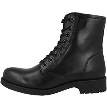Geox Women's Rawelle Leather Ankle Boots Black EU 39