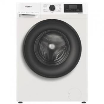 Lavadora Edesa EWF-9400 WH - Carga Frontal 9 kg, 1400 rpm, Clase A, Blanco, 16 Programas, Pantalla LED, Bloqueo de Seguridad