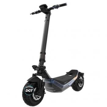 Patinete Eléctrico Cecotec Bongo Doble Z 75, 2200W, 75KM, Doble Suspensión, Neumáticos de 10.5, Triple Freno, Tracción Doble, Bater