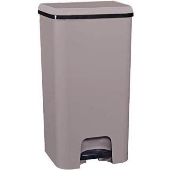 TODO HOGAR Cubo de Basura con Pedal Class 37 litros en Color Marron