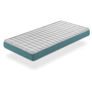 Colchón de Espuma Transpirable EKOZEN 90x140 cm, Altura 14 cm, Ergonómico y Adaptable