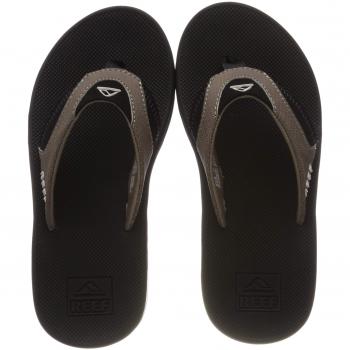 Reef Fanning Prints, Chanclas para Hombre, Marrón