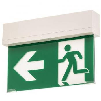 Luz de Emergencia LED Arcchio Nevian, Batería Recargable, Plexiglás, 19,8 cm