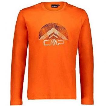 CMP Camiseta de manga larga Man C717 Rojo Naranja 48