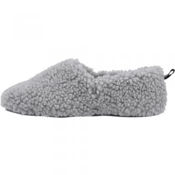Emily Classic Faux Fur Slippers for Women - Grey