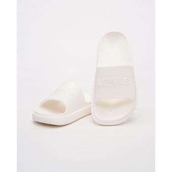 Chanclas Levi's para mujer, modelo 235653 en color blanco