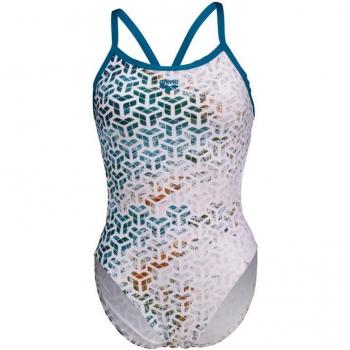 Maillot de baño entero Arena Planet Water Challenge para mujer