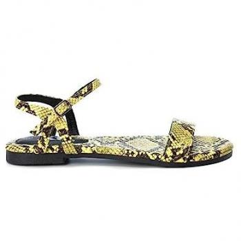 Sandalias Planas Amarillas Xti para Mujer Primavera/Verano Talla 37 EU
