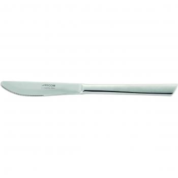 Cuchillo de Postre Arcos Toscana 570600 Monoblock Acero Inoxidable 18/10 Espesor 2.5 mm Hoja 9 cm Perlado/Dentado en Caja