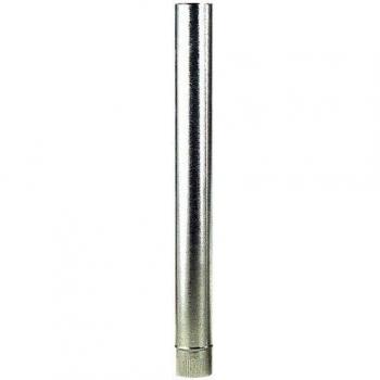 Tubo estufa galvanizado 100 mm.