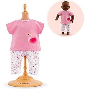 Corolle- Mon Premier Poupon Outfit, Schwan für Alle 30cm Babypuppen Disfraz de Cisne para muñecas de 30 cm, Color 1.