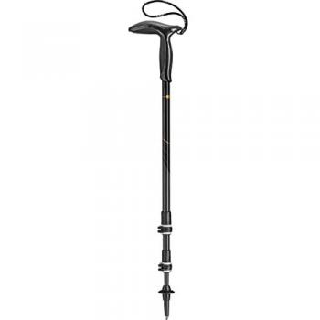 Leki Legend Series Trekking Poles - Black, Natural Carbon, Adjustable 90-120 cm