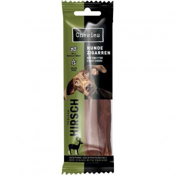 Chewies snacks en forma de puros para perros - Pack económico Ciervo (4 x 75 g)