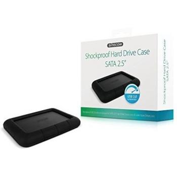 SITECOM Carcasa rígida para Disco Duro SATA de 6,4 cm