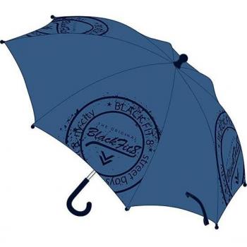 Paraguas Manual 48 cm Blackfit8 'Stamp' - Safta