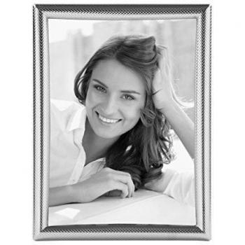Se puede utilizar como marco de fotos 13 x 18 cm plateado SAGA