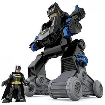 Fisher-Price Imaginext Batman, Bat-Robot transformable, juguete para niño + 3 años
