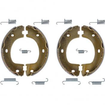 Juego de zapatas de freno FEBI BILSTEIN 34314, incluye zapatas de freno para el sistema de freno de estacionamiento, fabricadas con materiales de alta calidad para un rendimiento óptimo y una larga durabilidad