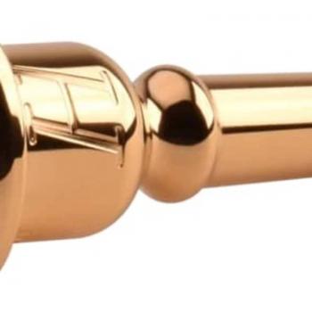 Denis Wick 4B Gold-Plated Cornet Mouthpiece