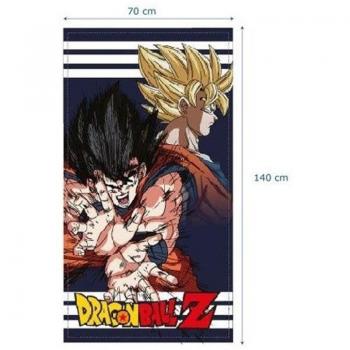 Toalla de Playa de Microfibra con Diseño de Goku y Kame en Dragon Ball Z