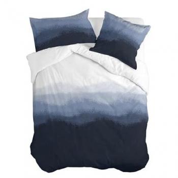 Funda Nórdica Multicolor HappyFriday Blanc Nightfall 200 x 200 cm 100% Algodón Calidad de 150