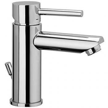 Mezclador de lavabo monocomando Paffoni Stick SK075HCR con desagüe automático 1 1/4G cromado - latón