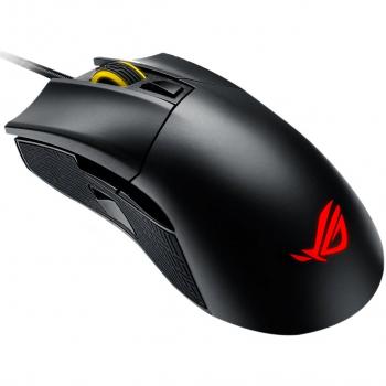ASUS ROG Gladius II USB Óptico 12000DPI Ambidextro Negro - Ratón