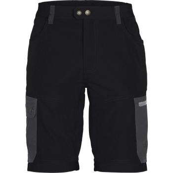Pinewood Finnveden Trail Hybrid Shorts Black/Dark Anthracite for Men