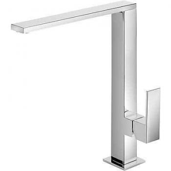 Tres Griferia - Monomando Fregadero Vertical Cuadro‑Tres Caño De 34X10 Mm.
