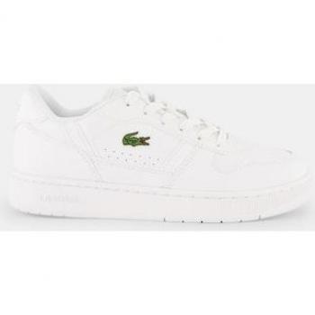 Zapatillas deportivas Lacoste T-Clip Set para niños, modelo unisex, color blanco