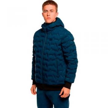 Chaqueta de Hombre Trangoworld Teos ST con Capucha Azul Marino 180g 600cuin XL