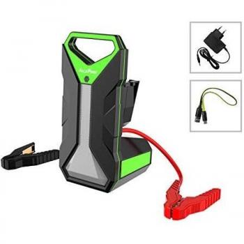 Arrancador de coche portátil 2000A con Powerbank y Linterna - Alcapower