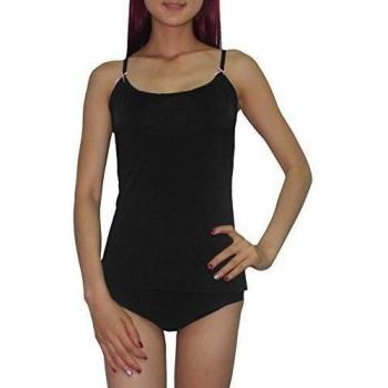 Womens ungepolstert WLAN Mujer Íntima ropa Negro negro medium