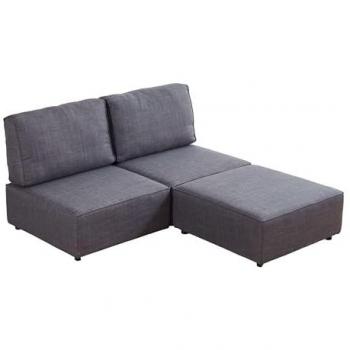Sofá Modular Riposo B+B+C Estilo Contemporáneo Color Gris 180 CM