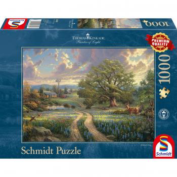 Puzzle Schmidt Spiele Thomas Kinkade Country Living 1000 Piezas