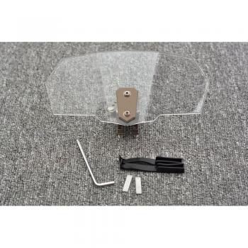 Tencasi Universal deflector de viento ajustable para motocicleta