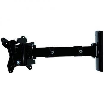 B-Tech - Pantalla B-Tech BT7512 plana Soporte de pared con un solo brazo en Piano Negro