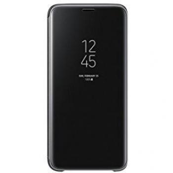 Samsung Clear View Standing Cover - Funda para Galaxy S9, color negro