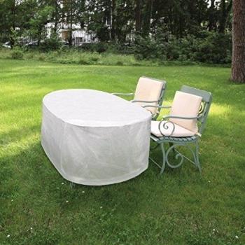 d-c-fix ® 'de jardín mesa de patio ovalada Classic Medium, 83 cm x 143 cm x 93 cm
