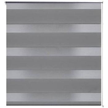 vidaXL Persiana Cebra 50 x 100 cm Gris