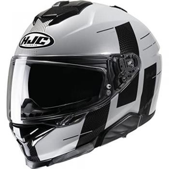 Casco Integral HJC I71 Peka - Negro Gris, Versátil y Funcional, Talla L