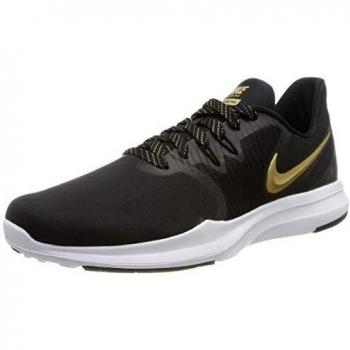 Nike In-Season TR 8, Zapatillas de Deporte Mujer, Negro Black Met Elementgold 009, 38 EU