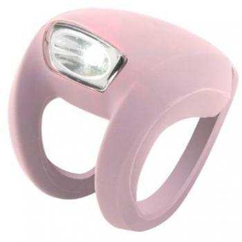 Knog Frog Strobe - Juego de luces LED delanteras, color rosa