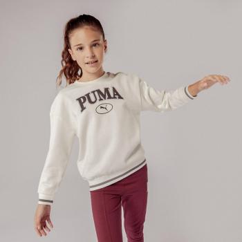 PUMA SUDADERA SQUAD BLANCA