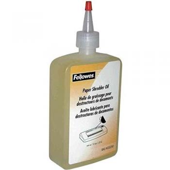 Fellowes Powershred Performance Shredder Oil, 12 oz. Bottle with Extension Nozzle (35250)