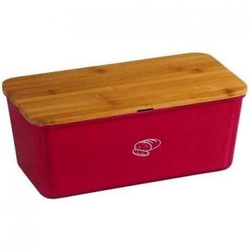 Kesper Brotbox - Panera para guardar el pan y para cortarlo