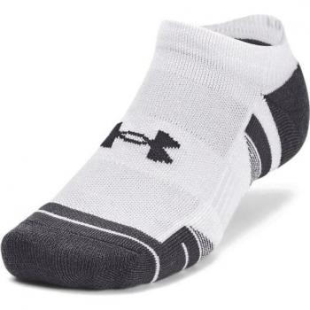 Under Armour Performance Tech No Show Socks 3-Pack, Size XL (12-15), Color: White
